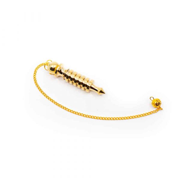 Pendul metal forma con Isis, druzy.ro, cristale 3