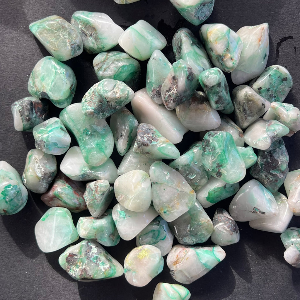 Ajoit piatra rulata, druzy.ro, cristale 2