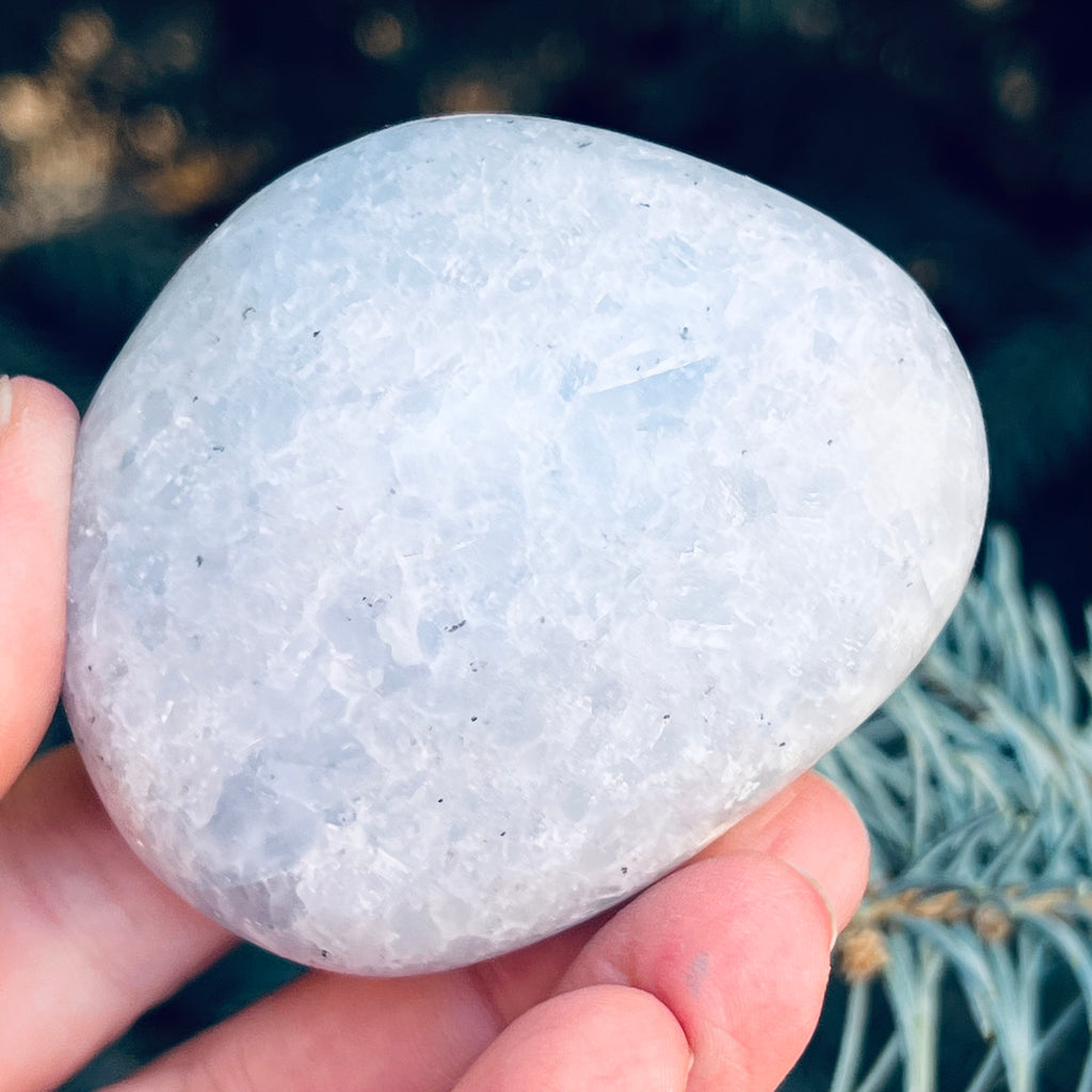 Calcit albastru palmstone model 4, druzy.ro, cristale 2