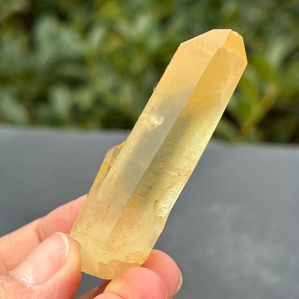 Varf citrin mina Luena, Congo model 23, pietre semipretioase - druzy.ro 9 