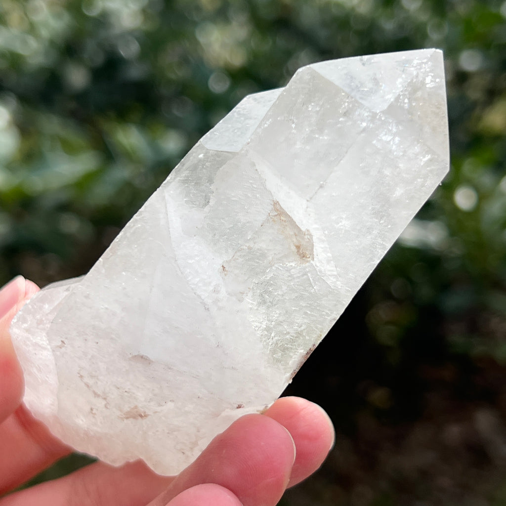 Varf cuart incolor natural, floare de mina L24, pietre semipretioase - druzy.ro 3 
