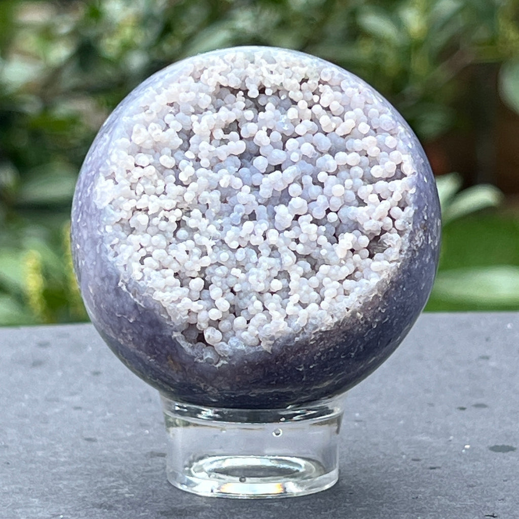 Sfera agat strugure model 2, pietre semipretioase - druzy.ro 5 
