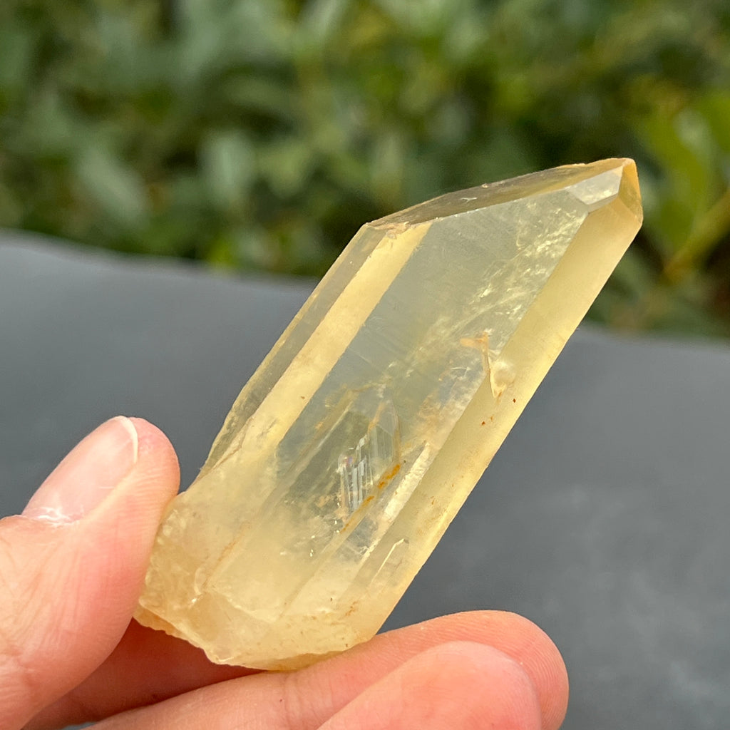 Varf citrin mina Luena, Congo model 23, pietre semipretioase - druzy.ro 4 