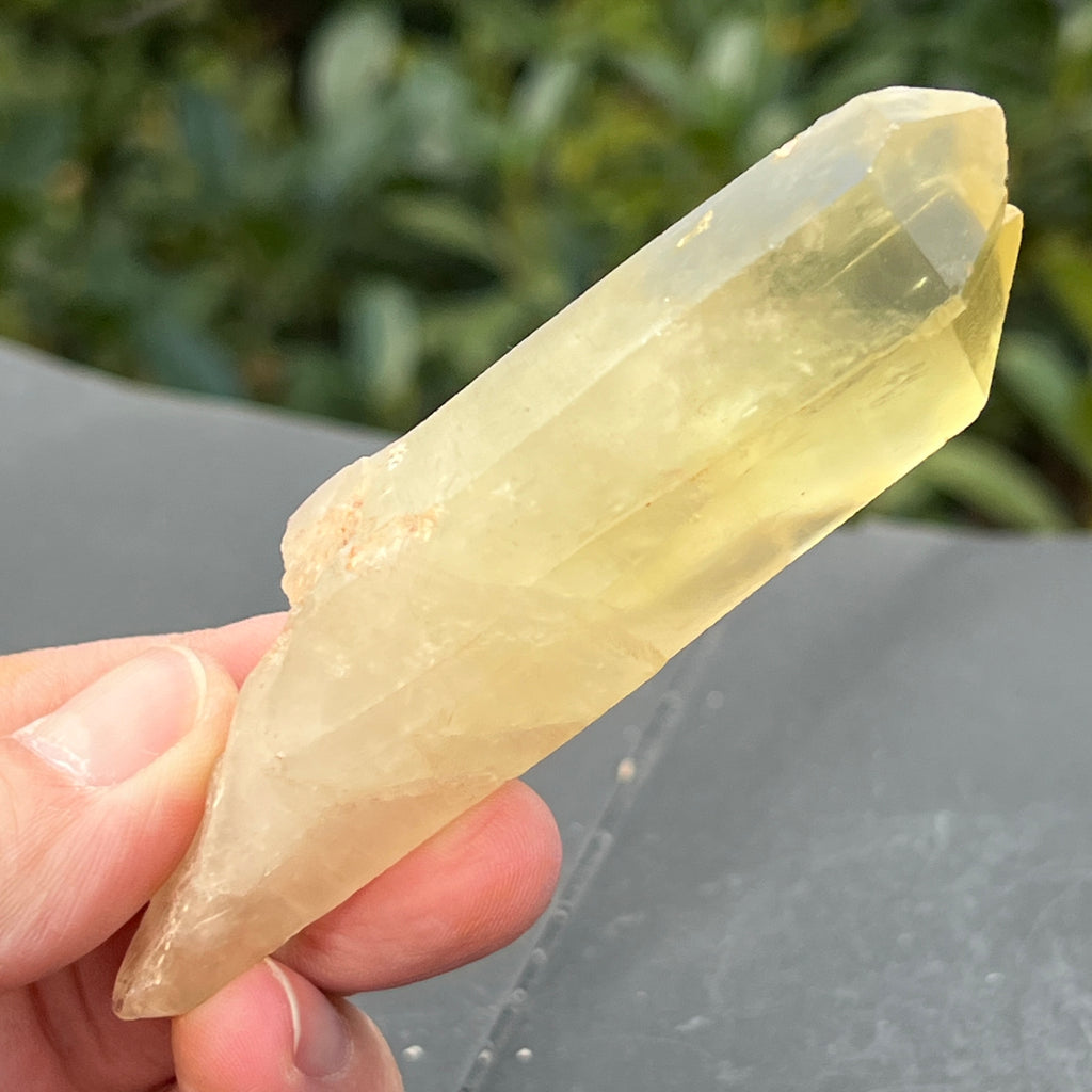 Varf citrin mina Luena, Congo model 29, pietre semipretioase - druzy.ro 9 
