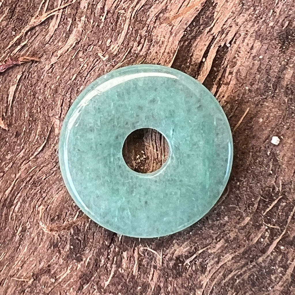 Pandantiv piatra pi donut aventurin, druzy.ro, pietre semipretioase 2