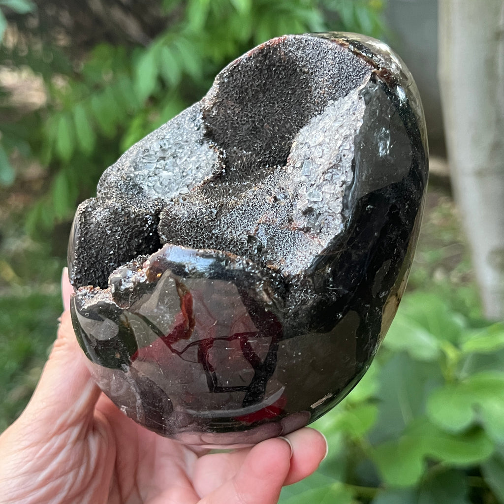Ou Septaria din Madagascar, piatra dragonului, XL1, pietre semipretioase - druzy.ro 1 