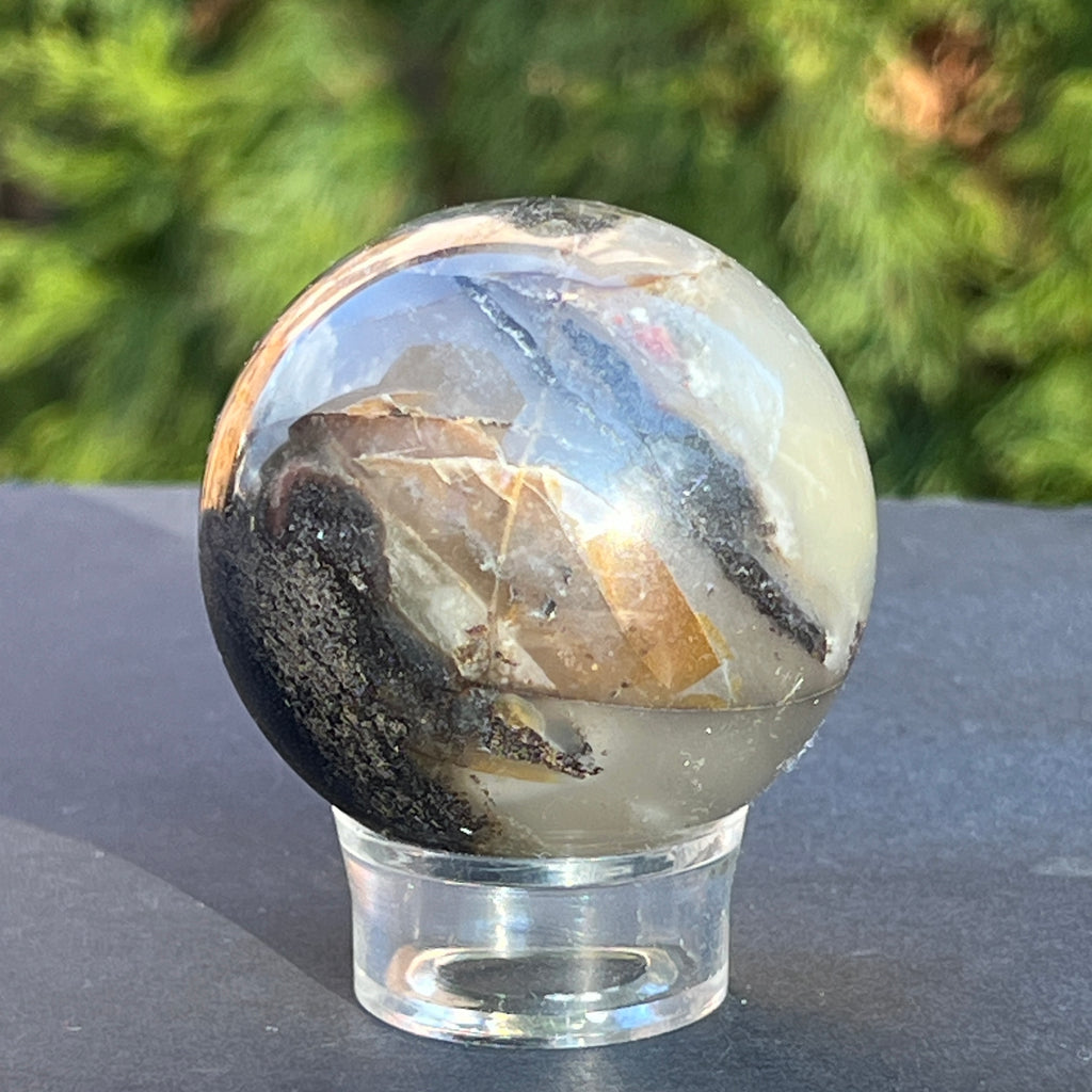 Sfera seftonit piatra sangelui model 1, pietre semipretioase - druzy.ro 3 