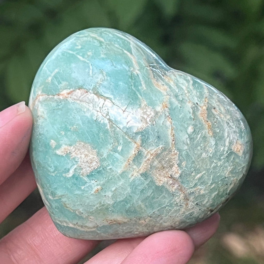 Inima amazonit model 6, pietre semipretioase - druzy.ro 1 