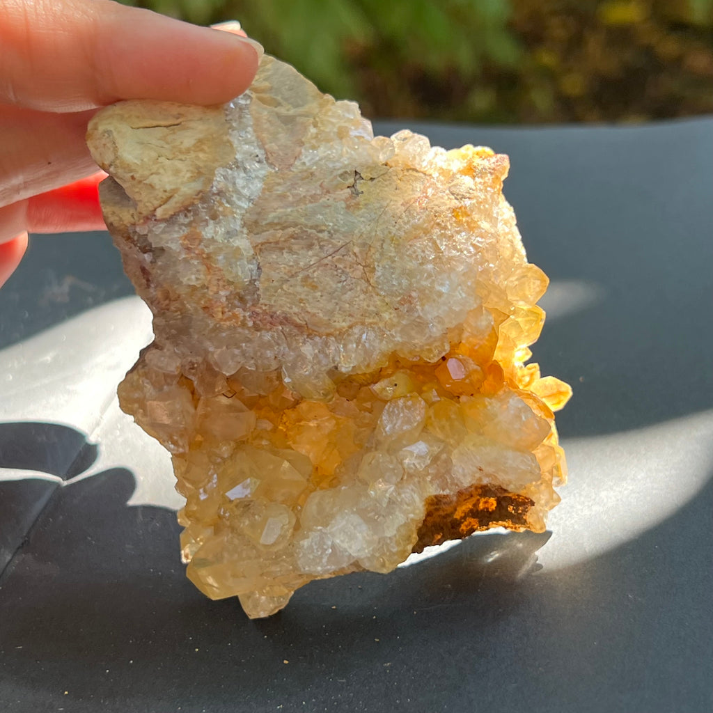Cluster cuart lamaie, golden healer 5A/7, Zambia, pietre semipretioase - druzy.ro 2