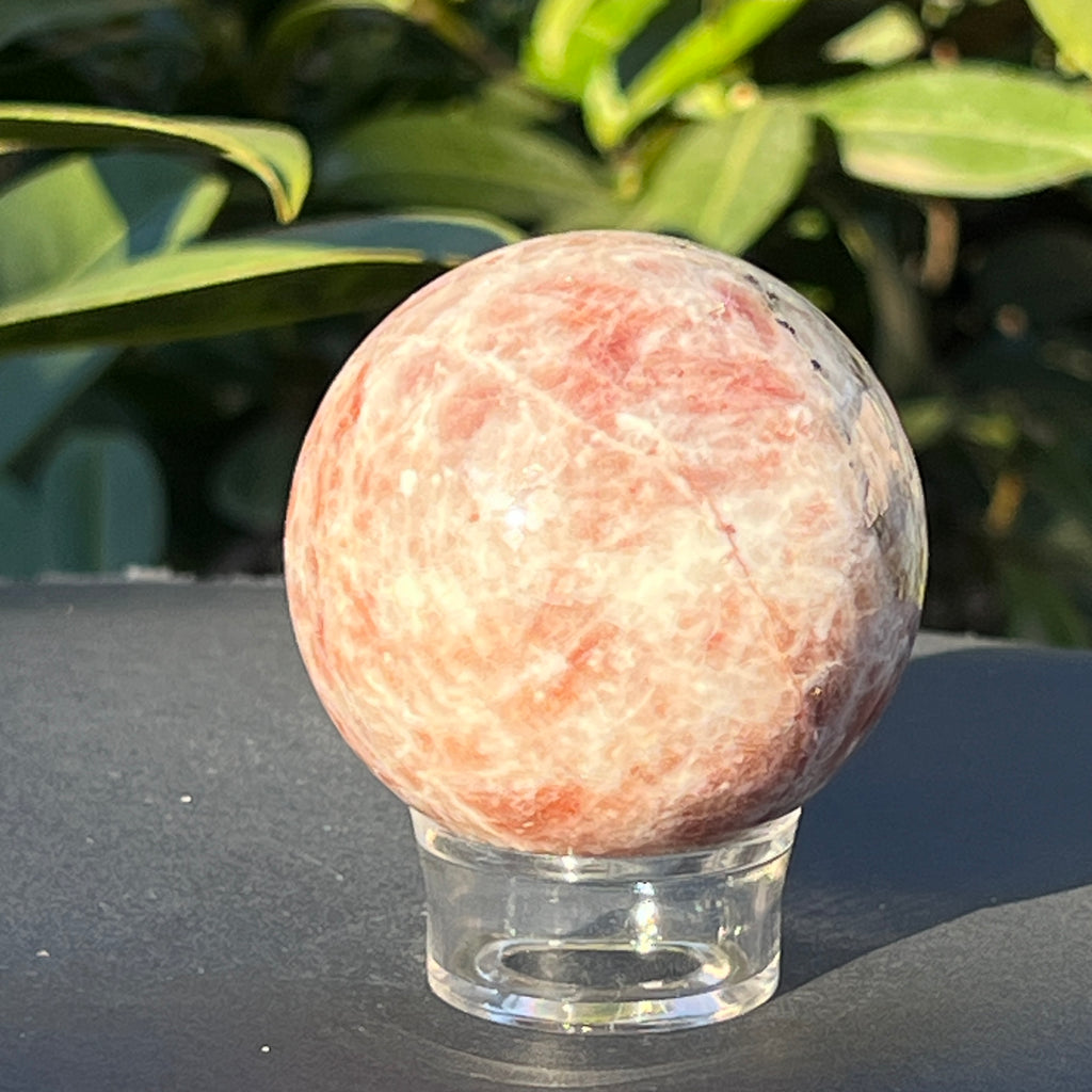 Sfera piatra soarelui model 1, pietre semipretioase - druzy.ro 2 