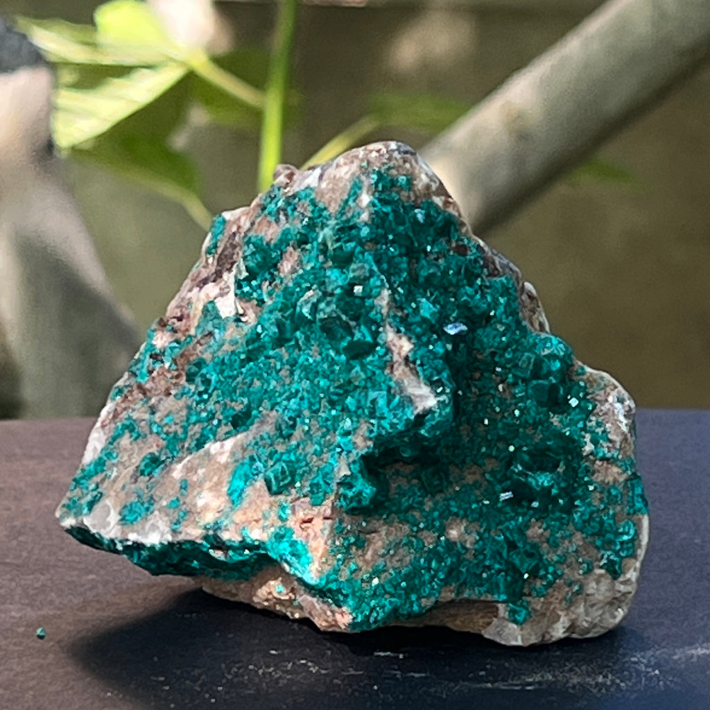 Dioptaz cluster din Congo model 42, pietre semipretioase - druzy.ro 4 