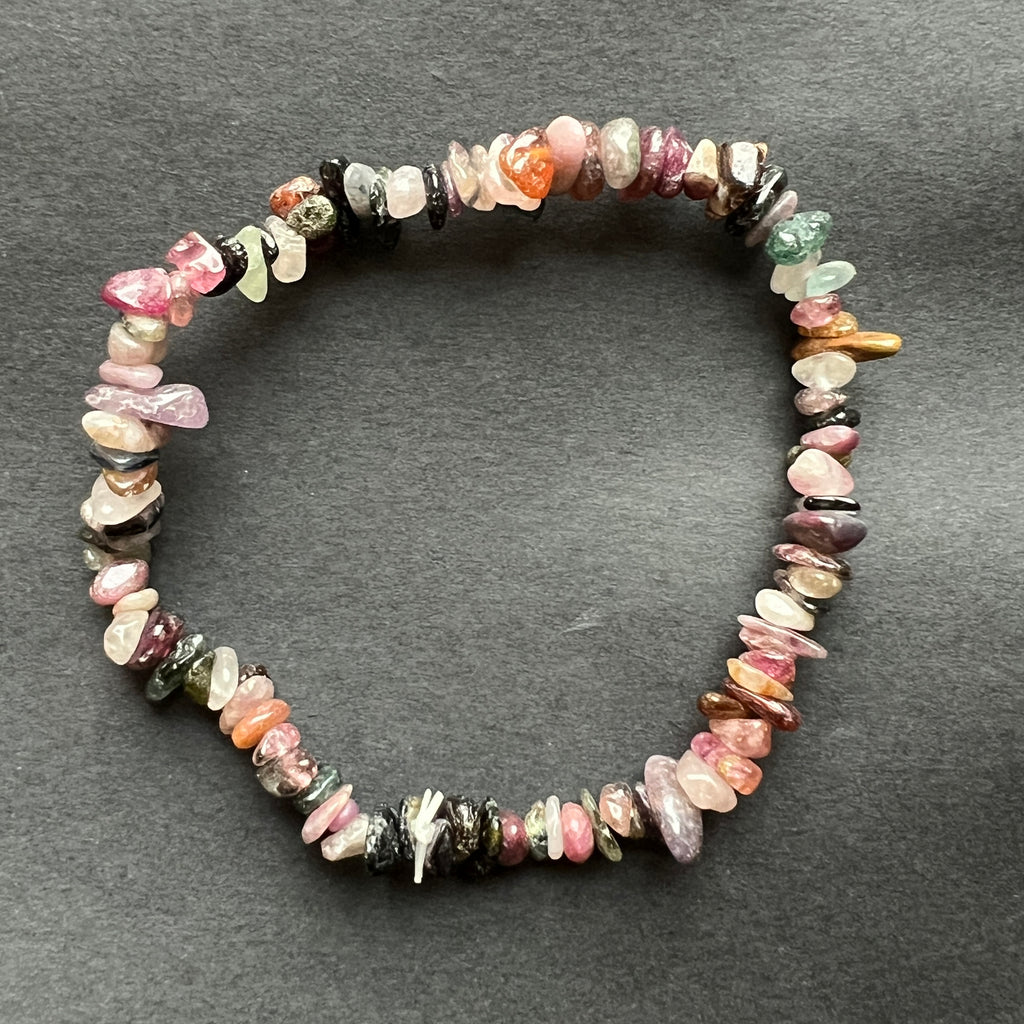 Bratara mix turmalina chipsuri, pietre semipretioase - druzy.ro 3 
