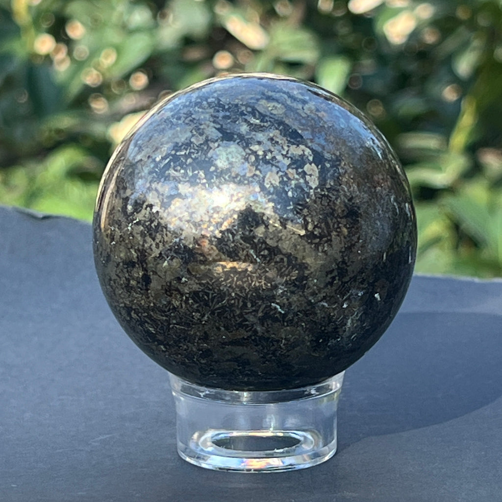 Sfera pirita model 4, pietre semipretioase - druzy.ro 3 