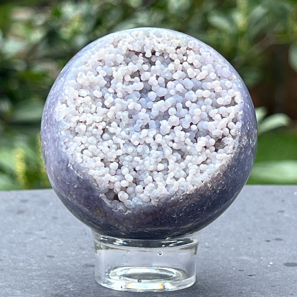Sfera agat strugure model 2, pietre semipretioase - druzy.ro 2 