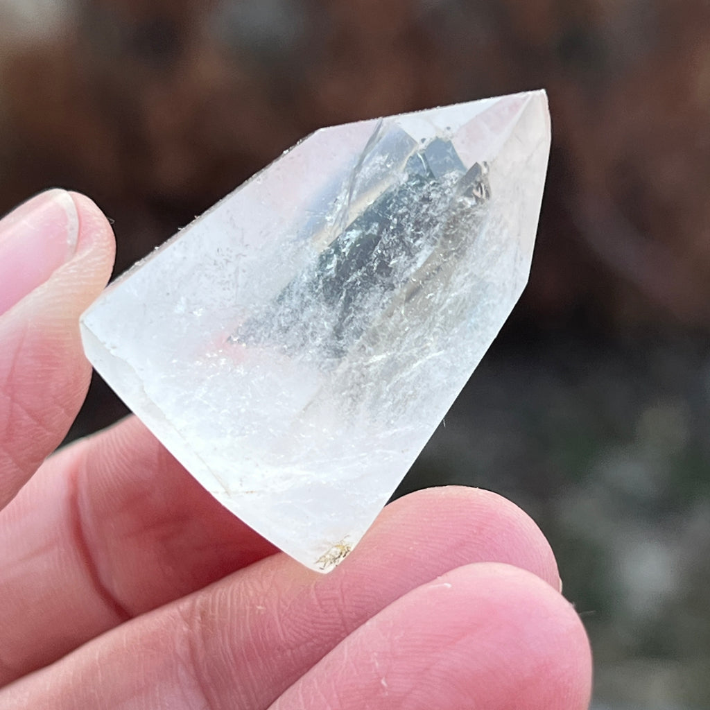 Generator/ varf cuart de stanca cristal incolor ICY 49, pietre semipretioase - druzy.ro 2 