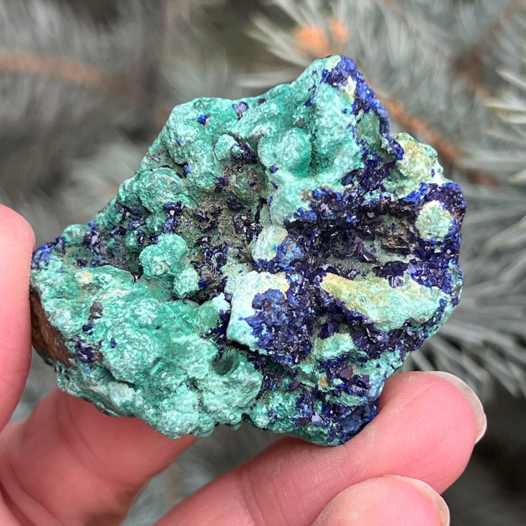 Azurit malachit piatra bruta model 8, druzy.ro, cristale 5
