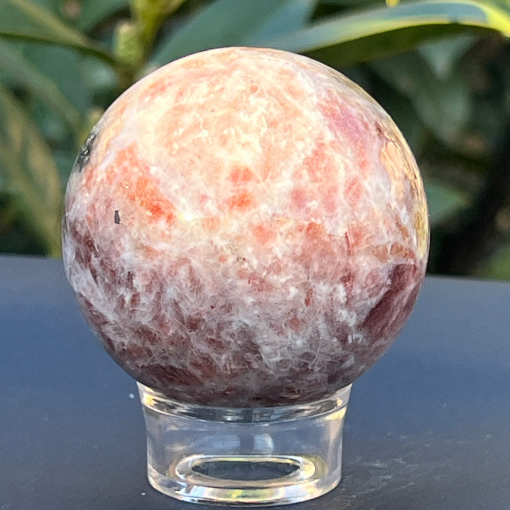Sfera piatra soarelui model 3, pietre semipretioase - druzy.ro 3 