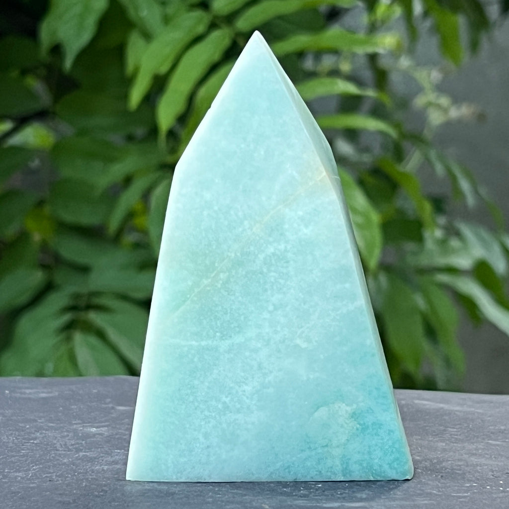 Sculptura generator aragonit albastru | Model 2, pietre semipretioase - druzy.ro 2 