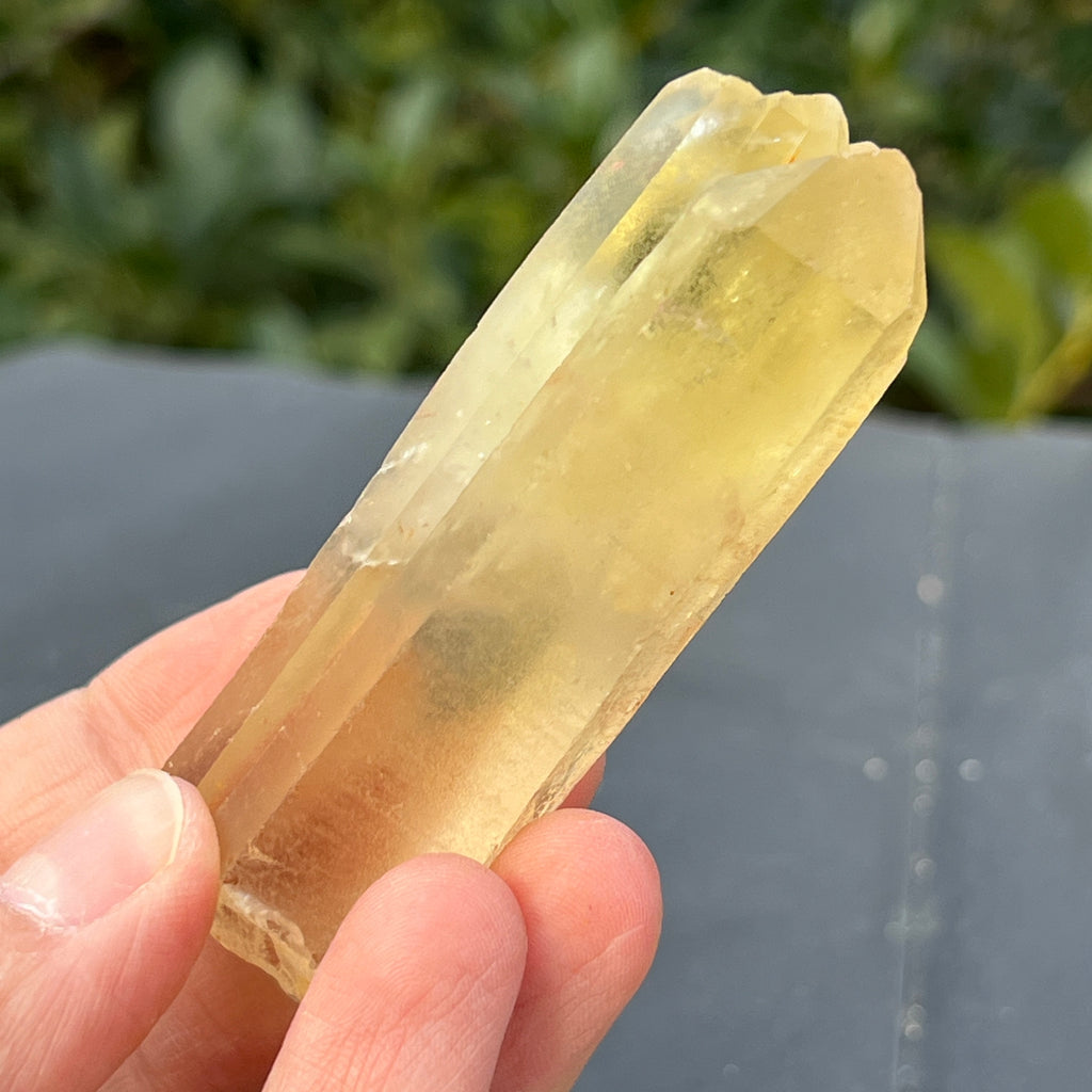 Varf citrin mina Luena, Congo model 18, pietre semipretioase - druzy.ro 4 