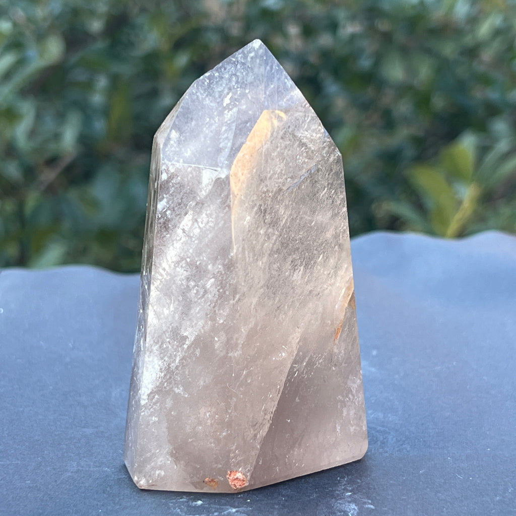 Obelisc cuart fumuriu model 42, pietre semipretioase - druzy.ro 1 