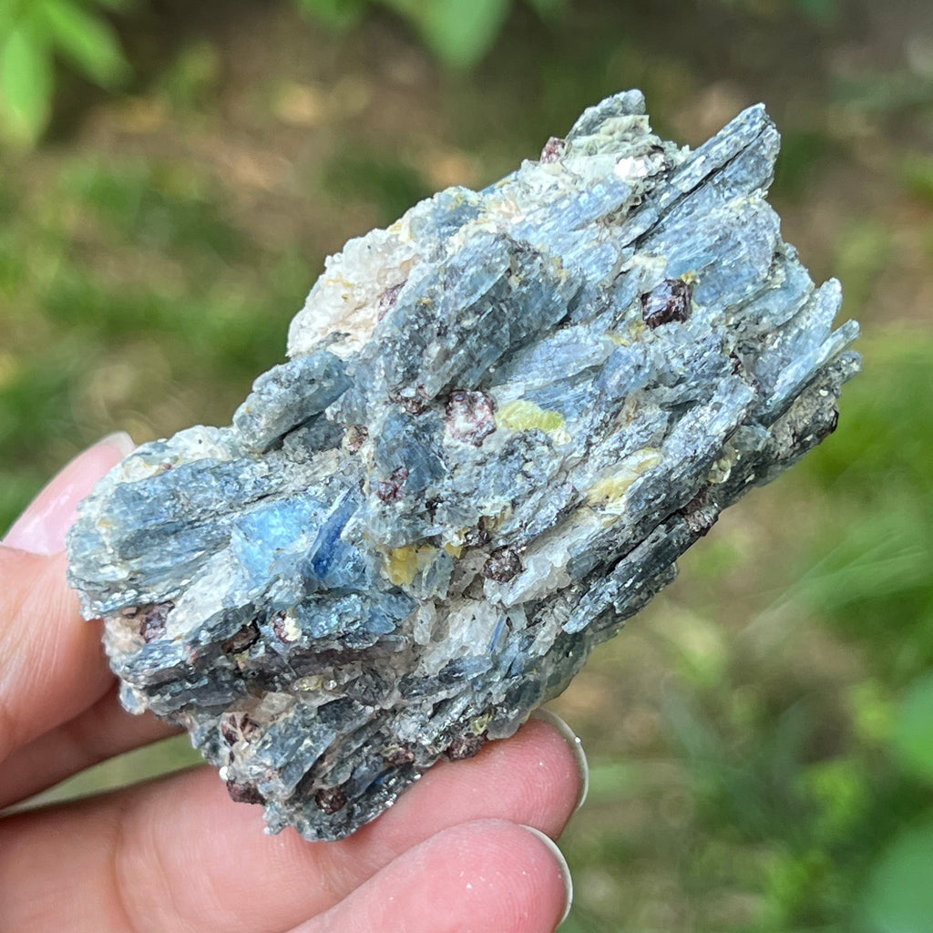 Kianit albastru (Cianit) piatra bruta din Zimbabwe model 4, pietre semipretioase - druzy.ro 7 