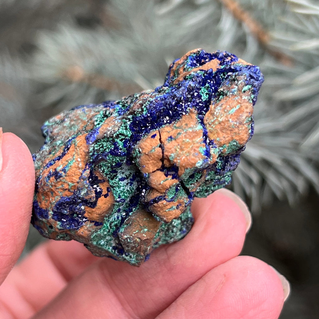 Azurit malachit piatra bruta model 13, druzy.ro, cristale 3