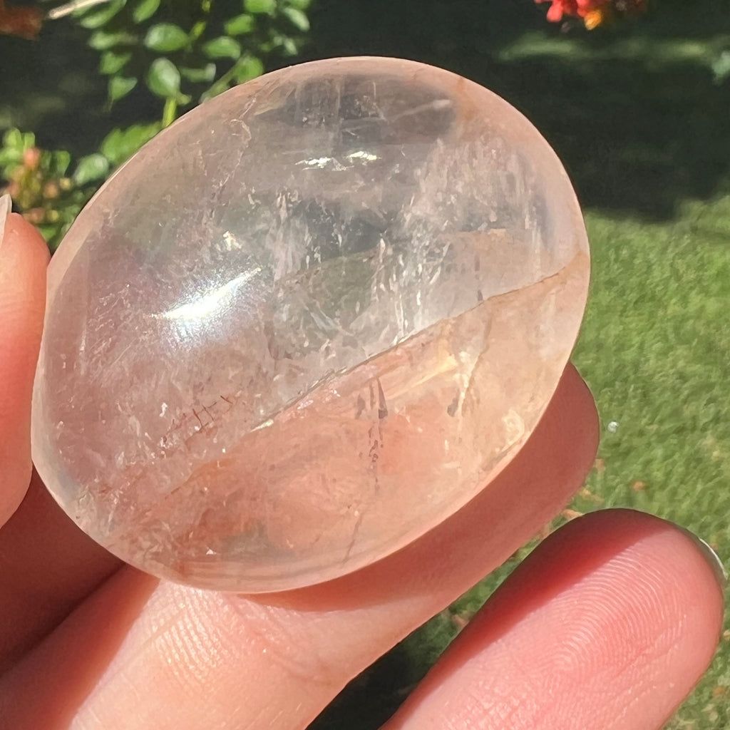 Palmstone cuart rosu hematoid Madagascar m5, cuart de foc, pietre semipretioase - druzy.ro 3