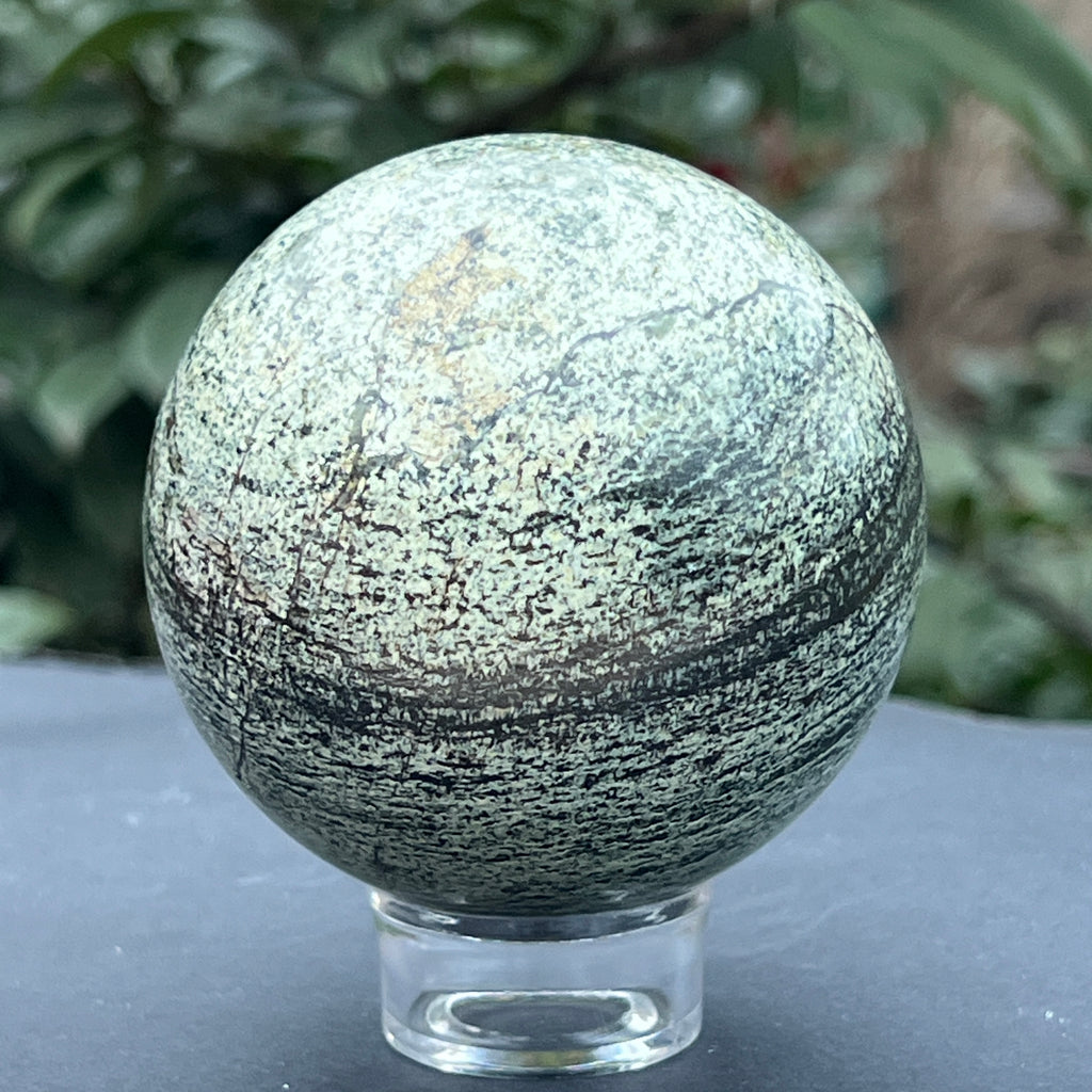 Sfera serpentin model 2, pietre semipretioase - druzy.ro 8 