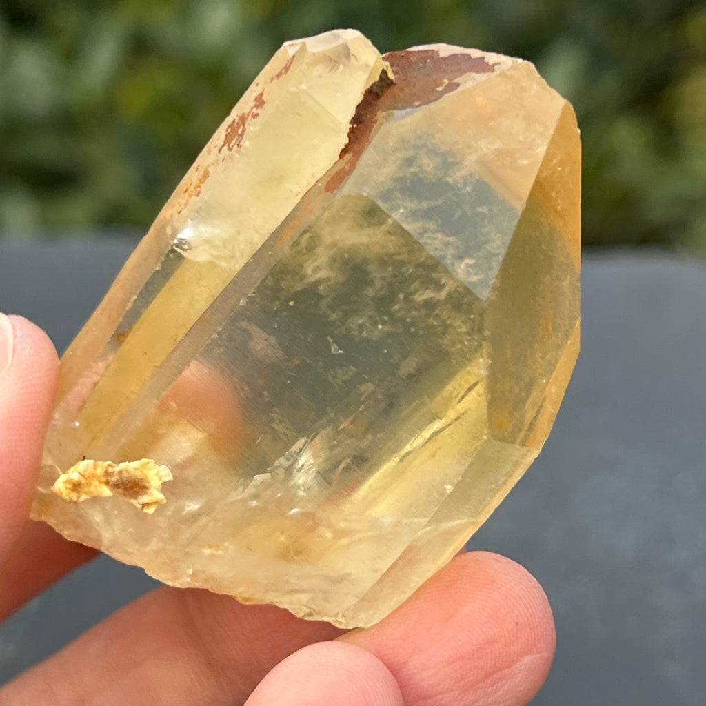 Varf citrin mina Luena, Congo model 20, pietre semipretioase - druzy.ro 10 