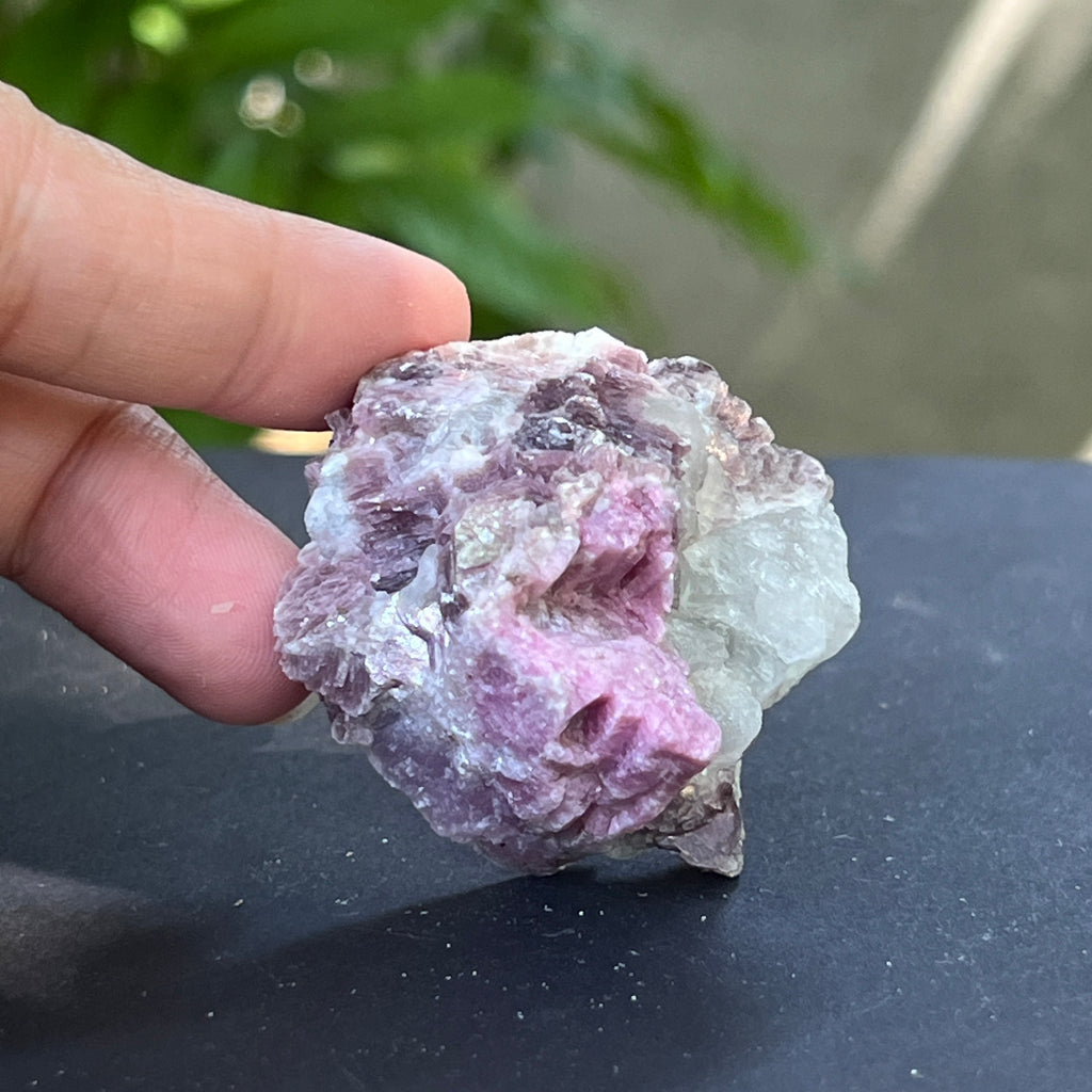 Turmalina roz bruta m16, pietre semipretioase - druzy.ro 5 