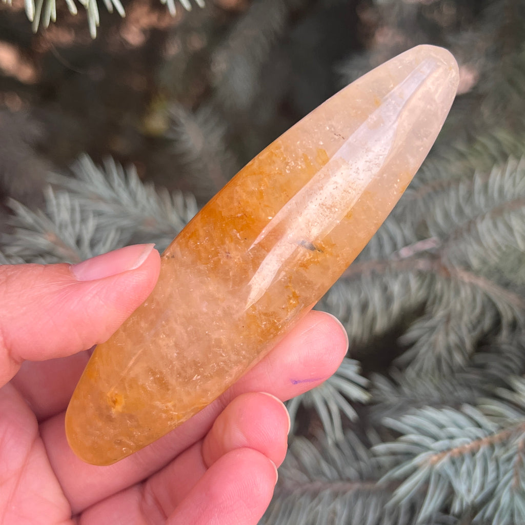Bagheta golden healer, cuart lamaie model 1, pietre semipretioase - druzy.ro 4 