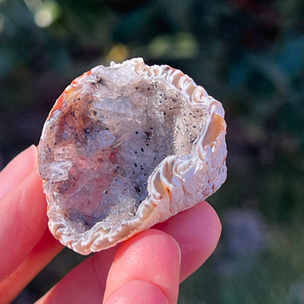 Cluster Agat FEATHER m1, agat cu cuart, pietre semipretioase - druzy.ro 2 