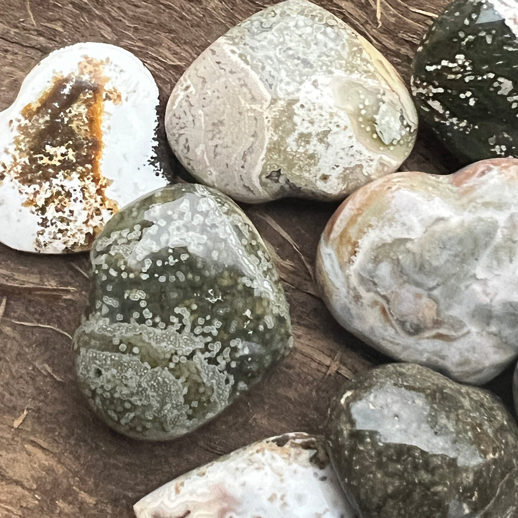 Inima jasp ocean, pietre semipretioase - druzy.ro 8 