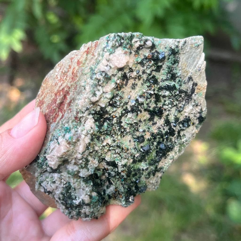 Libethenit floare de mina din Congo model 11, pietre semipretioase - druzy.ro 2 
