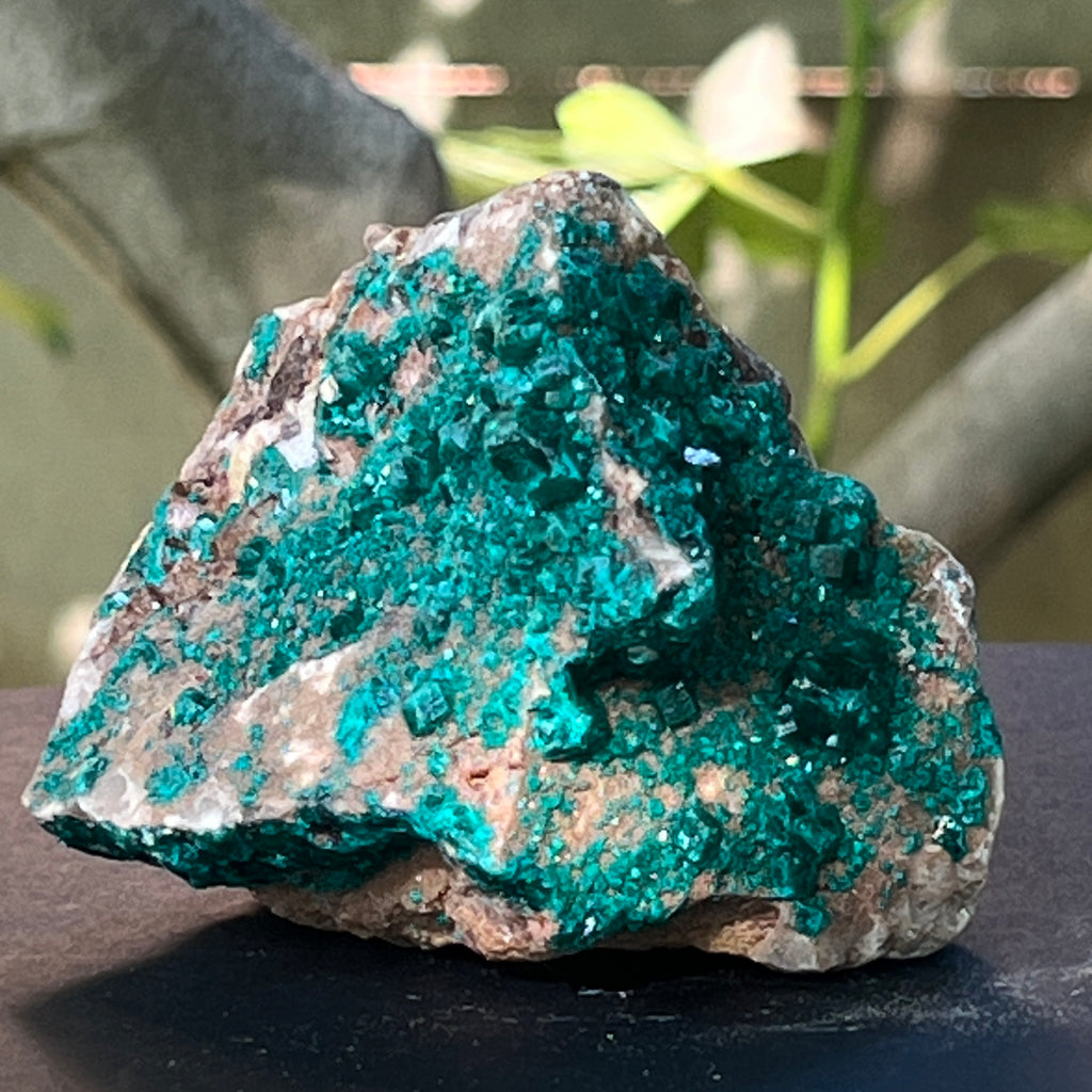 Dioptaz cluster din Congo model 42, pietre semipretioase - druzy.ro 3 