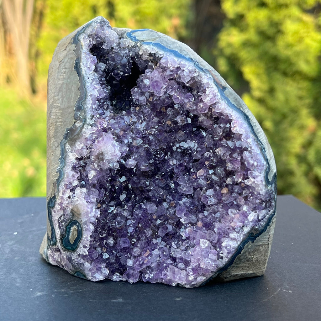 Geoda ametist Uruguay model 7, druzy.ro, cristale 5