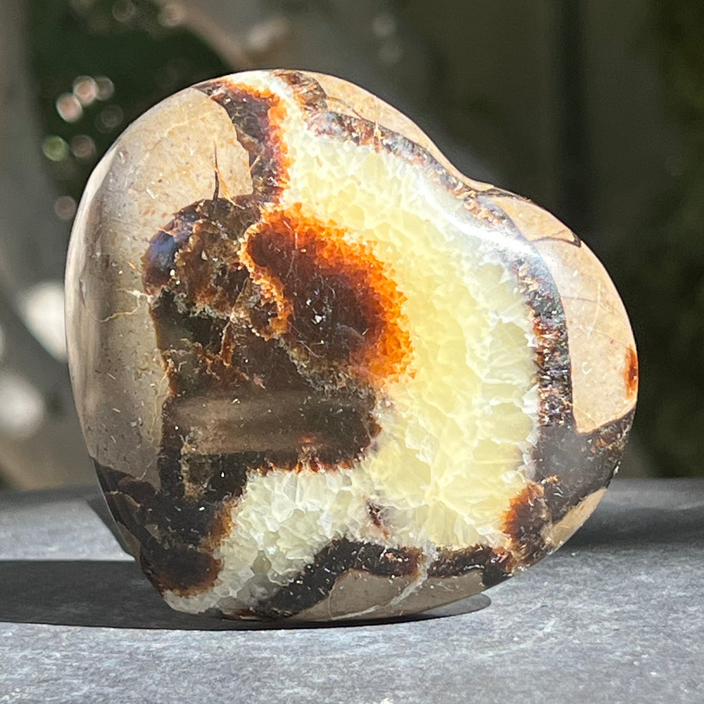 Inima septaria XL model 3, druzy.ro, cristale 3