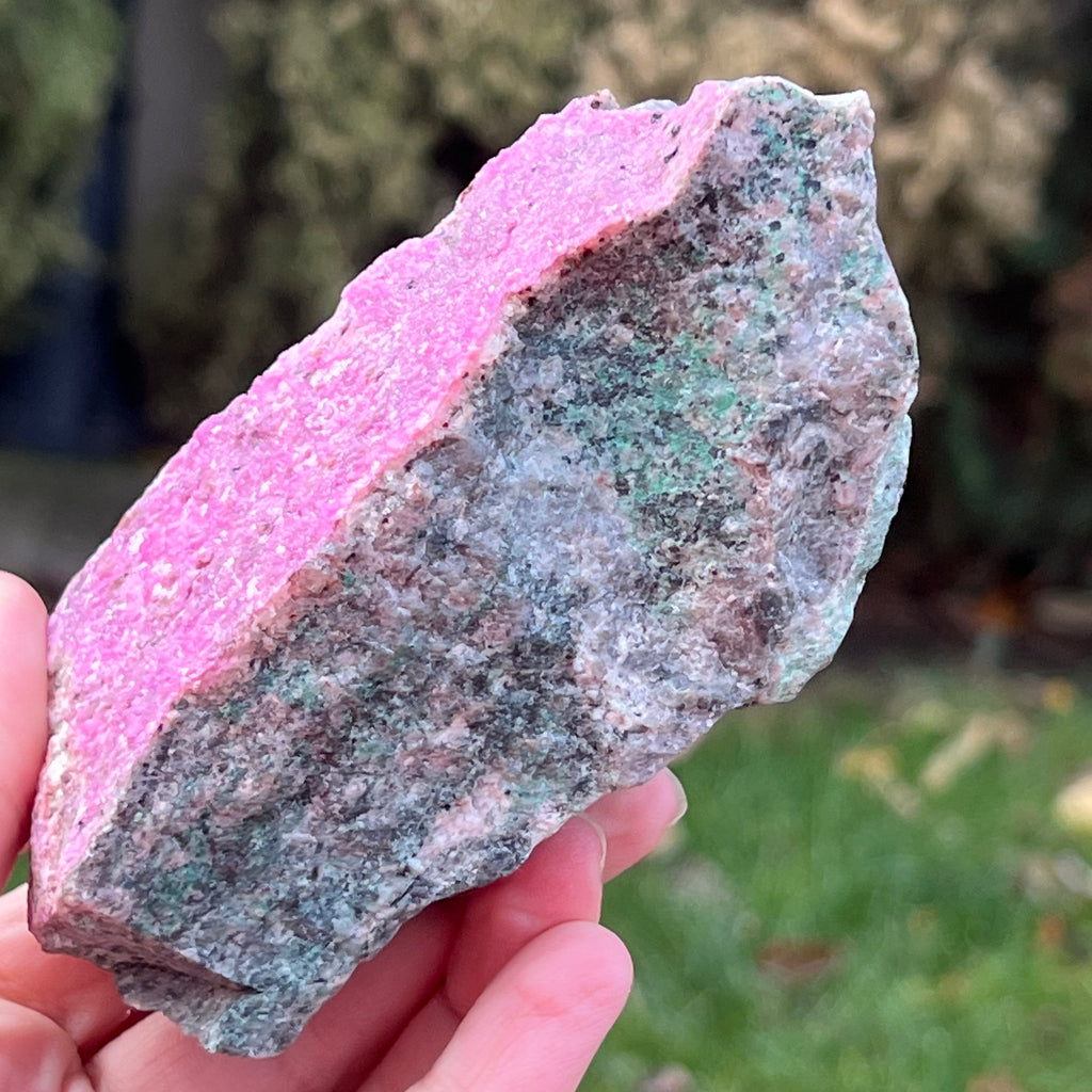 Dolomit roz Salrose  piatra bruta Congo model 4L, druzy.ro, cristale 10