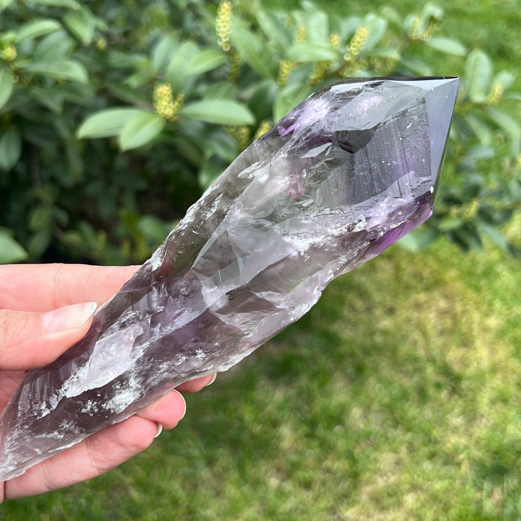 Varf ametist Bahia XL model 3, calitatate AAA, pietre semipretioase - druzy.ro 7 