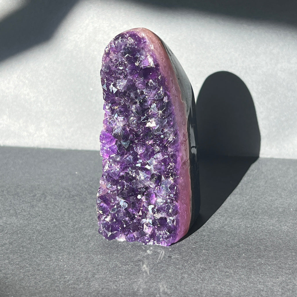 Geoda ametist Uruguay AAA model 3, pietre semipretioase - druzy.ro 8 