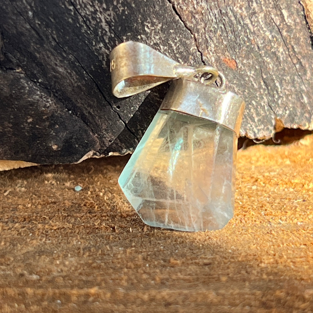 Pandantiv argint fluorit m4, pietre semipretioase - druzy.ro 2 