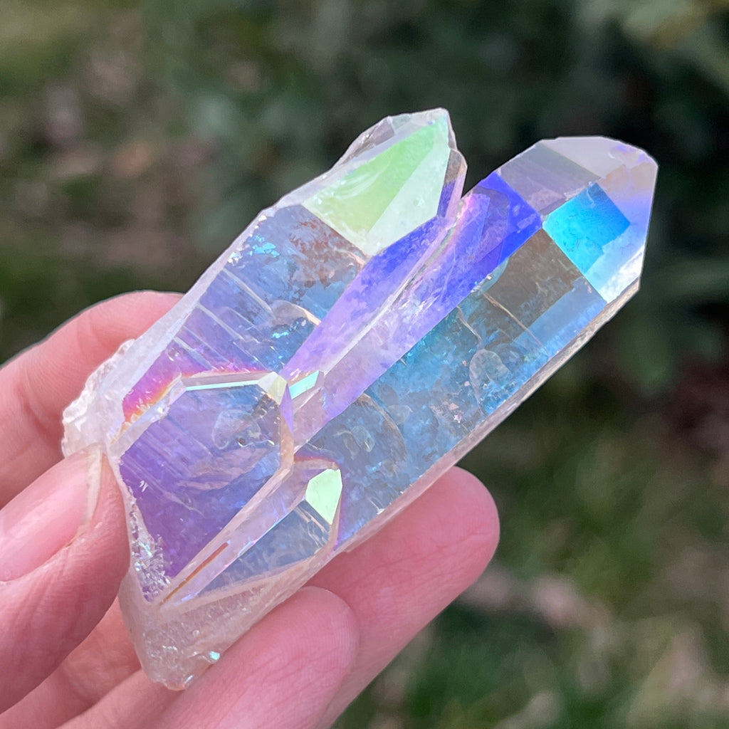 Cluster cuart incolor AURA, floare de mina m8, pietre semipretioase - druzy.ro 3 