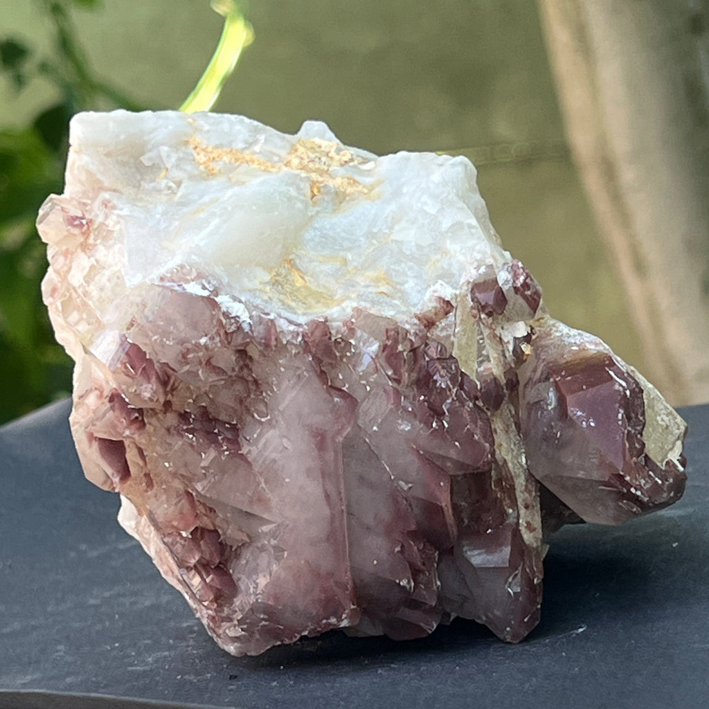 Cluster rosu hematoid din Zimbabwe model 12, pietre semipretioase - druzy.ro 1 