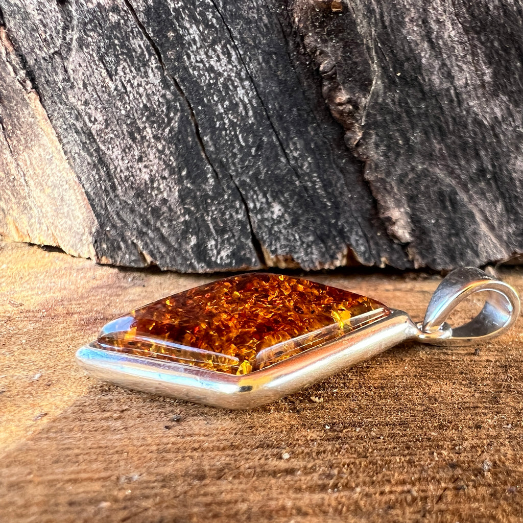 Pandantiv argint cu chihlimbar Amber7, pietre semipretioase - druzy.ro 3 