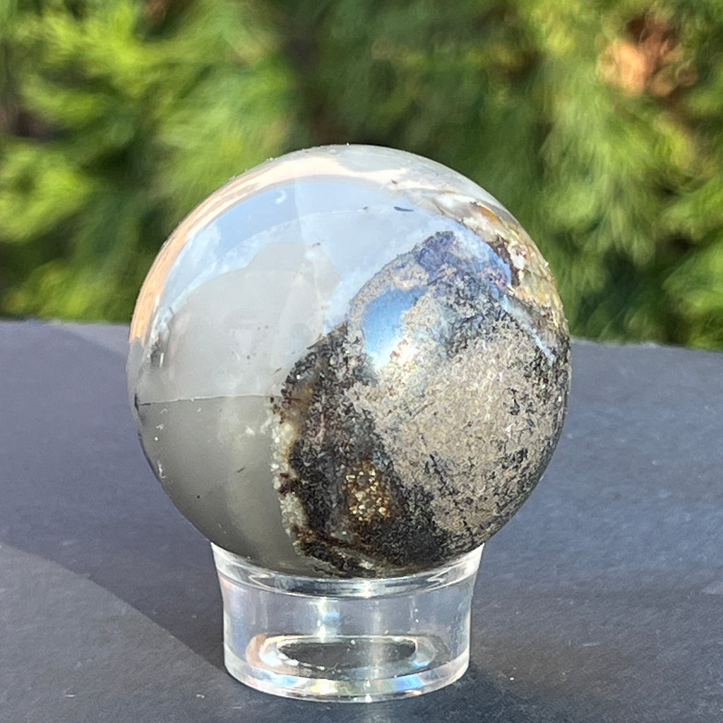 Sfera seftonit piatra sangelui model 1, pietre semipretioase - druzy.ro 6 
