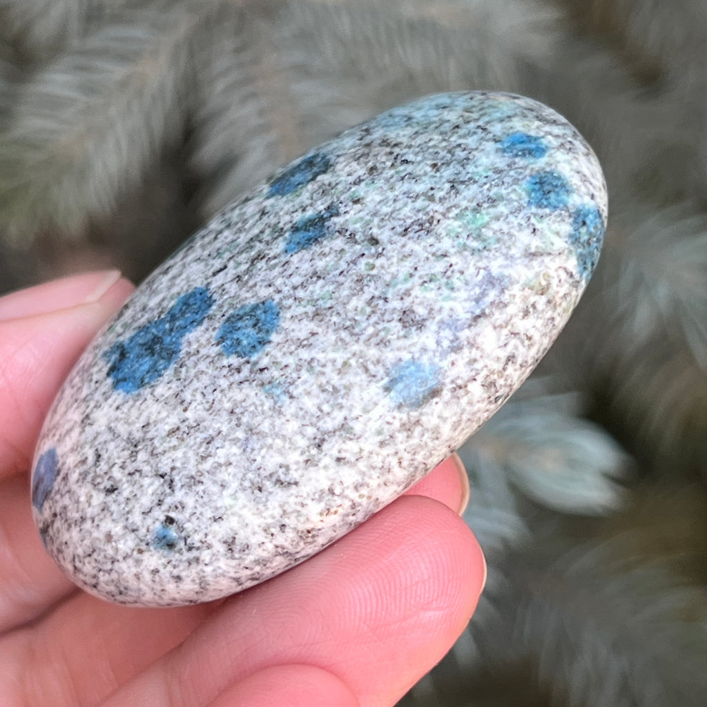 Palmstone K2 Granit cu azurit model 4, pietre semipretioase - druzy.ro 3 