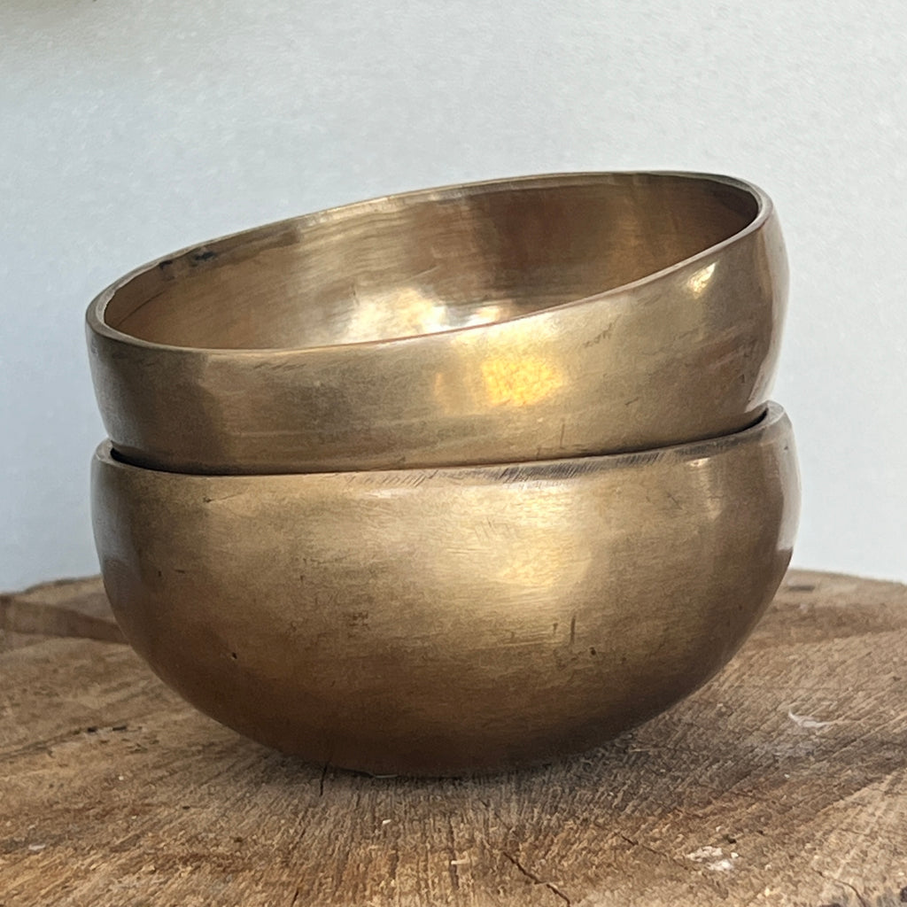 Bol tibetan Chö-pa 16-17 cm din Nepal – terapie prin sunet, pietre semipretioase - druzy.ro 4 