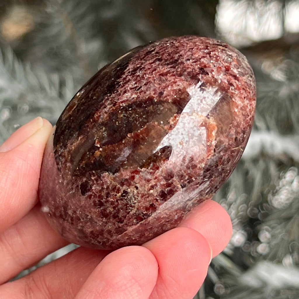 Granat palmstone model 5, pietre semipretioase - druzy.ro 2 