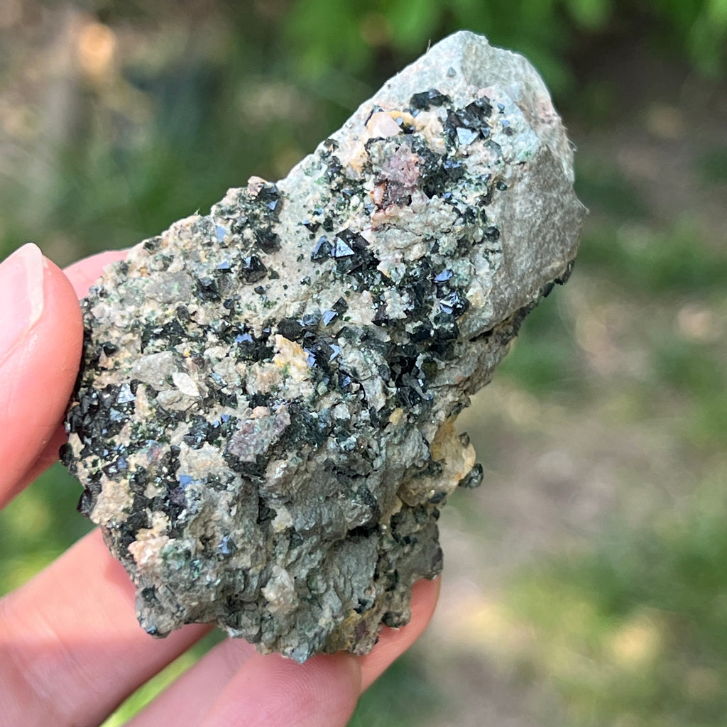 Libethenit floare de mina din Congo model 6, pietre semipretioase - druzy.ro 7 