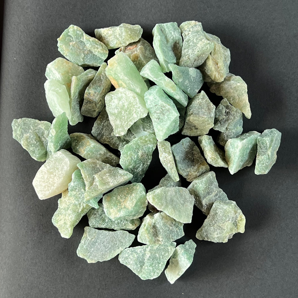 Aventurin verde piatra bruta, spartura, pietre semipretioase - druzy.ro 3